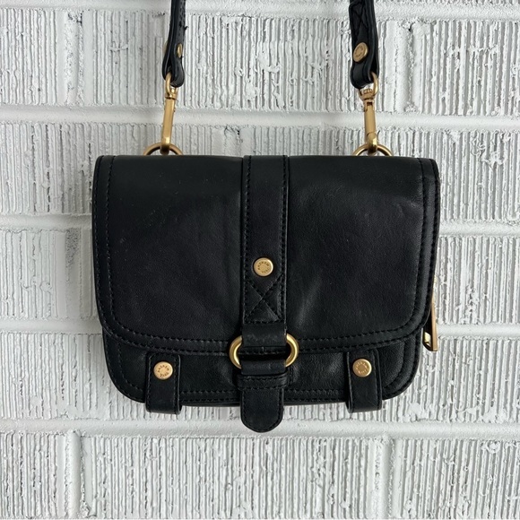 Andrew Marc Handbags - Andrew marc | mini black leather crossbody purse